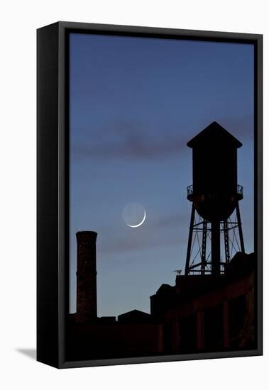 Water Towers, Jersey City, New Jersey-Paul Souders-Framed Stretched Canvas