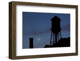 Water Towers, Jersey City, New Jersey-Paul Souders-Framed Photographic Print