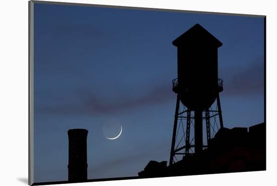 Water Towers, Jersey City, New Jersey-Paul Souders-Mounted Photographic Print