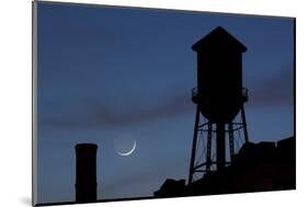 Water Towers, Jersey City, New Jersey-Paul Souders-Mounted Photographic Print