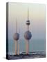 Water Towers, Kuwait City, Kuwait, Middle East-Peter Ryan-Stretched Canvas