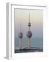 Water Towers, Kuwait City, Kuwait, Middle East-Peter Ryan-Framed Photographic Print