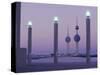 Water Towers, Kuwait City, Kuwait, Middle East-Peter Ryan-Stretched Canvas