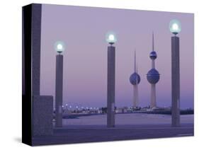 Water Towers, Kuwait City, Kuwait, Middle East-Peter Ryan-Stretched Canvas