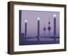 Water Towers, Kuwait City, Kuwait, Middle East-Peter Ryan-Framed Photographic Print