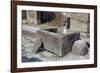 Water Trough, Pompeii, Campania, Italy-Walter Rawlings-Framed Photographic Print