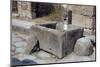 Water Trough, Pompeii, Campania, Italy-Walter Rawlings-Mounted Photographic Print