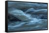 Water Twisting Around Boulders-Anthony Paladino-Framed Stretched Canvas