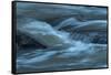 Water Twisting Around Boulders-Anthony Paladino-Framed Stretched Canvas