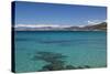Water View, Ille Rousse, La Balagne, Corsica, France-Walter Bibikow-Stretched Canvas