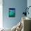 Water Villas over Tropical Coral Reef-Martin Valigursky-Framed Stretched Canvas displayed on a wall