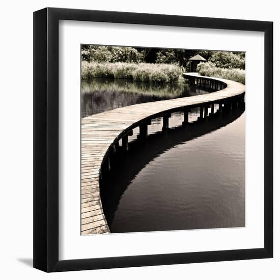 Water Walkway-Eric Chan-Framed Art Print