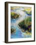 Water Walkway-Jeanette Vertentes-Framed Art Print