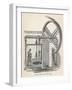 Water-Wheel and Bucket Pump-null-Framed Art Print