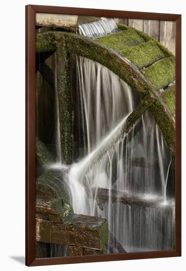 Water Wheel, Cable Mill, Cades Cove, Great Smoky Mountains National Park, Tennessee-Adam Jones-Framed Photographic Print