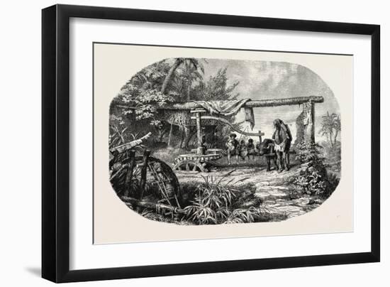 Water-Wheel. Egypt, 1879-null-Framed Giclee Print