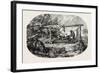 Water-Wheel. Egypt, 1879-null-Framed Giclee Print