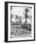 Water Wheel, Egypt, C1890-Newton & Co-Framed Photographic Print