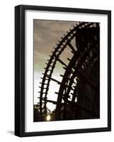 Water Wheel on the Orontes River, Hama, Syria, Middle East-Christian Kober-Framed Photographic Print