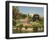 Water Wheel on the Orontes River, Hama, Syria, Middle East-Christian Kober-Framed Photographic Print