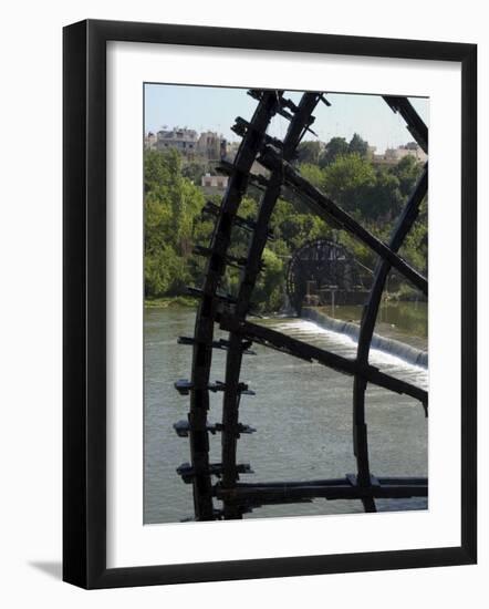 Water Wheels on the Orontes River, Hama, Syria, Middle East-Christian Kober-Framed Photographic Print