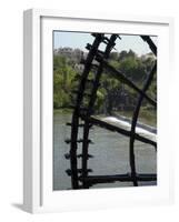 Water Wheels on the Orontes River, Hama, Syria, Middle East-Christian Kober-Framed Photographic Print