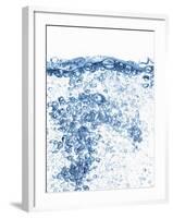 Water with Air Bubbles-Petr Gross-Framed Photographic Print