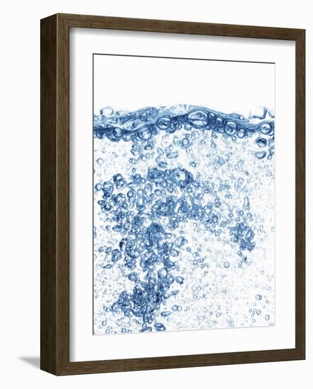 Water with Air Bubbles-Petr Gross-Framed Photographic Print