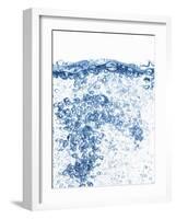 Water with Air Bubbles-Petr Gross-Framed Photographic Print