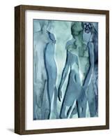 Water Women II-null-Framed Art Print