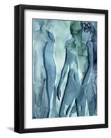 Water Women II-null-Framed Art Print