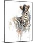 Water Zebra-Patricia Pinto-Mounted Art Print