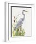 Waterbirds & Cattails I-Naomi McCavitt-Framed Art Print