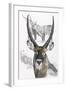 Waterbuck-Barbara Keith-Framed Giclee Print