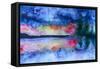 Waterccolor Landscape-Suriko-Framed Stretched Canvas