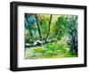 Watercolor 019031-Pol Ledent-Framed Art Print