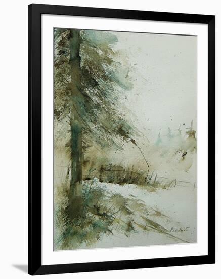 Watercolor 030306-Pol Ledent-Framed Art Print