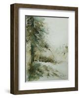 Watercolor 030306-Pol Ledent-Framed Art Print