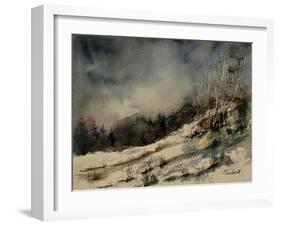 Watercolor 051207-Pol Ledent-Framed Art Print