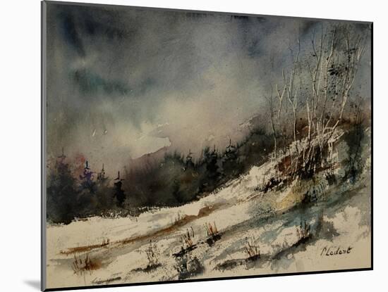 Watercolor 051207-Pol Ledent-Mounted Art Print