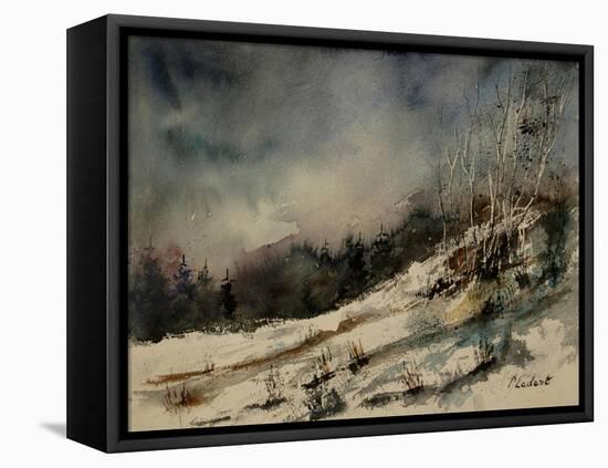 Watercolor 051207-Pol Ledent-Framed Stretched Canvas