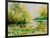 Watercolor 060607-Pol Ledent-Framed Art Print