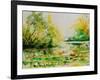 Watercolor 060607-Pol Ledent-Framed Art Print