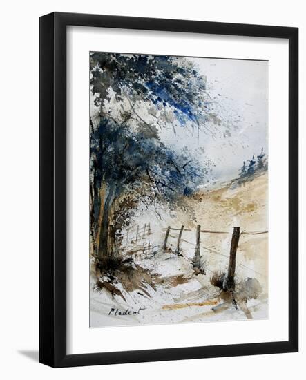 Watercolor 061106-Pol Ledent-Framed Art Print