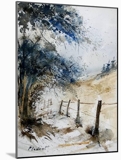 Watercolor 061106-Pol Ledent-Mounted Art Print