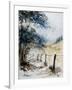 Watercolor 061106-Pol Ledent-Framed Art Print