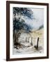 Watercolor 061106-Pol Ledent-Framed Art Print