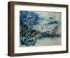 Watercolor 071107-Pol Ledent-Framed Art Print