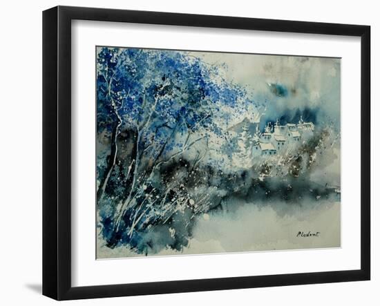 Watercolor 071107-Pol Ledent-Framed Art Print