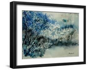 Watercolor 071107-Pol Ledent-Framed Art Print